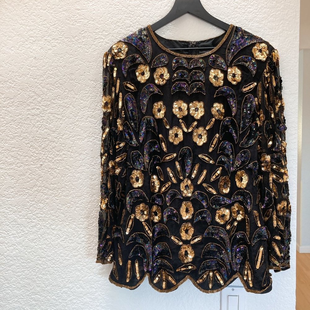Sequins tunic